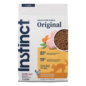 Instinct Dry Food Original Grain-Free Recipe w/Chic 11lb